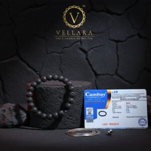 Lava Stone Bracelet - To Control Anger and Lethargy