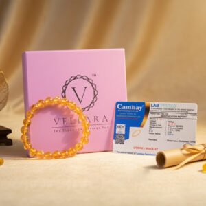 Yellow Citrine Bracelet - For Good Health and Fortune