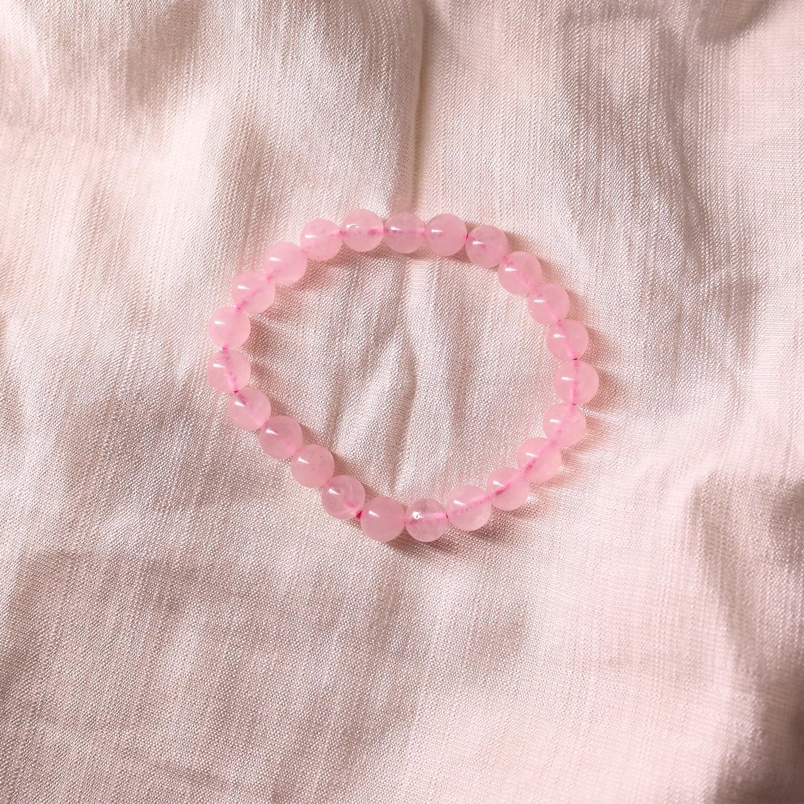 Rose Quartz Bracelet For Love & Care - Image 4
