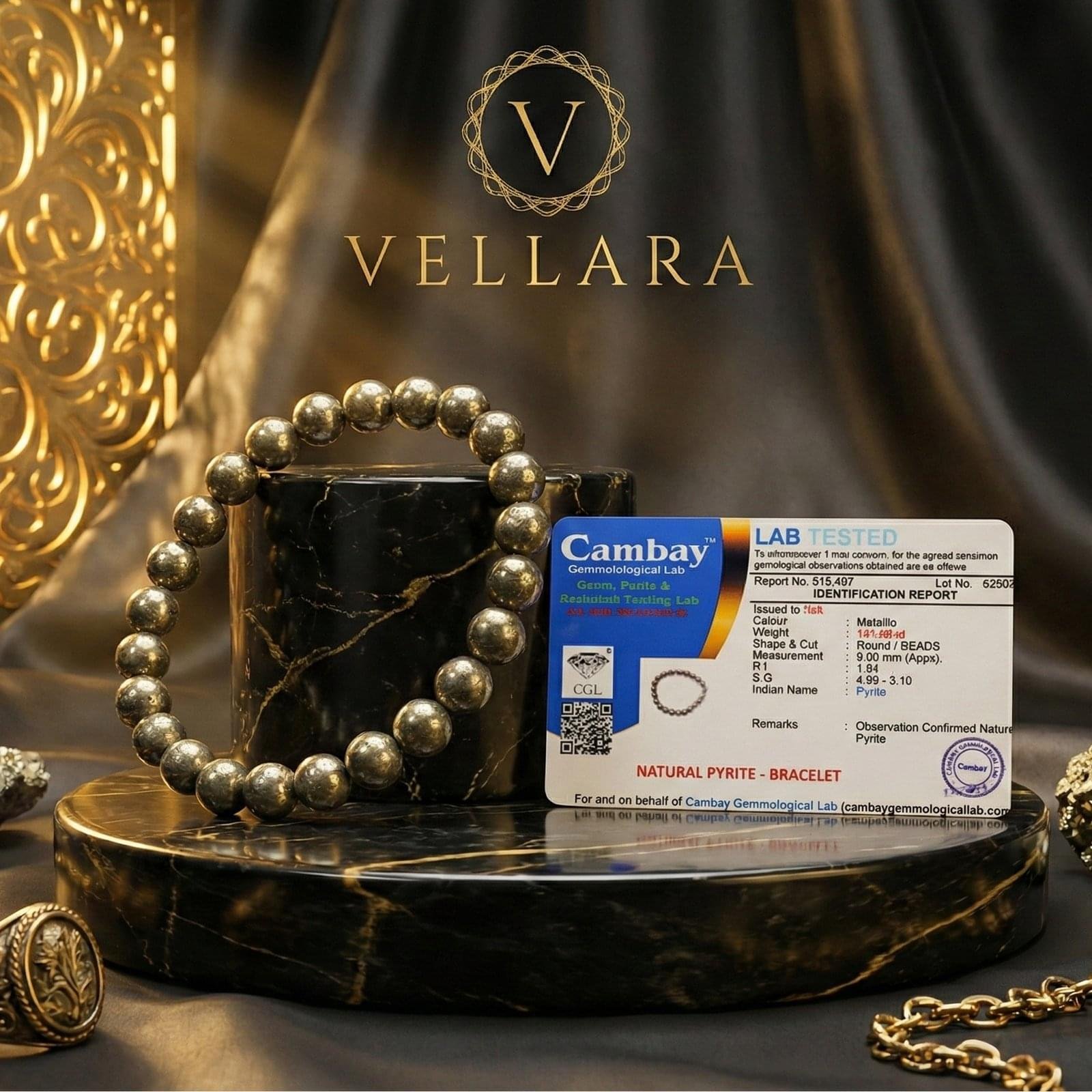 Pyrite Bracelet - To Be Ambitious & Goal Oriented